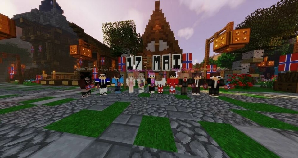 Skogliv driver en Minecraft-server for barn og unge med samme navn. En rekke spillere tilknyttet dette samfunnet jobber nå med å bygge en virtuell 17. mai-feiring. De har fått med seg en rekke kommuner som medarrangører. Skogliv driver en Minecraft-server for barn og unge med samme navn. En rekke spillere tilknyttet dette samfunnet jobber nå med å bygge en virtuell 17. mai-feiring. De har fått med seg en rekke kommuner som medarrangører.