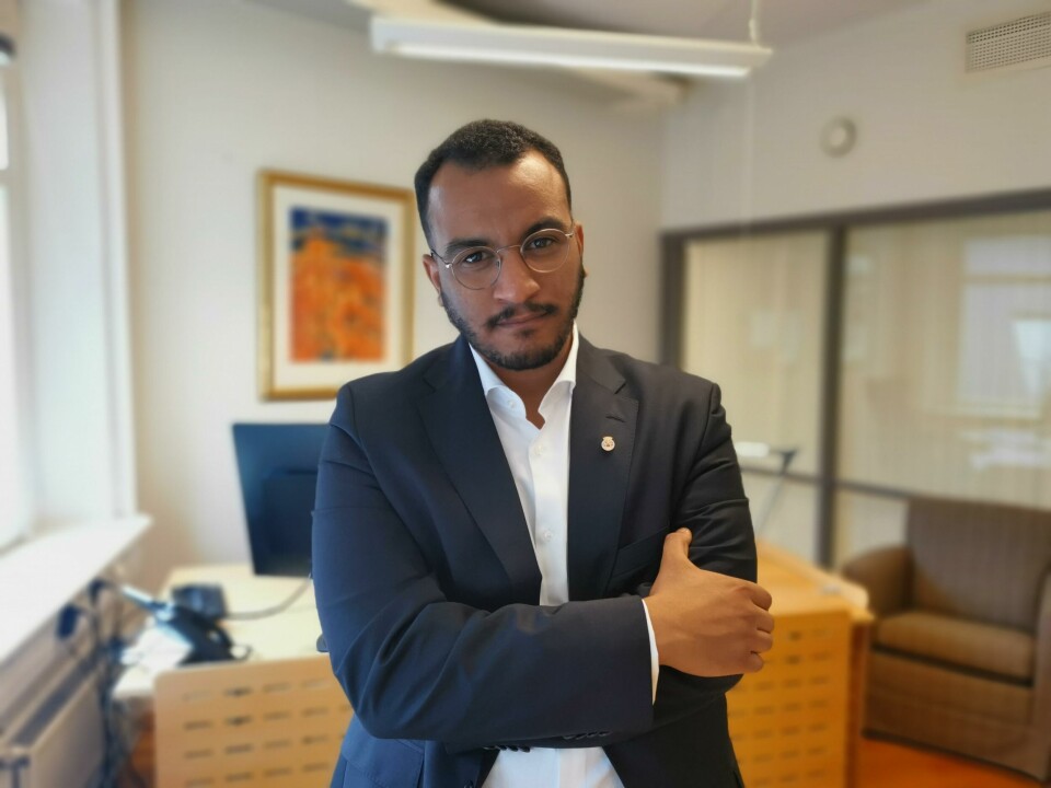 Omar Samy Gamal (SV) er Oslos nye byråd for arbeid, sosiale tjenester og mangfold. Omar Samy Gamal (SV) er Oslos nye byråd for arbeid, sosiale tjenester og mangfold.