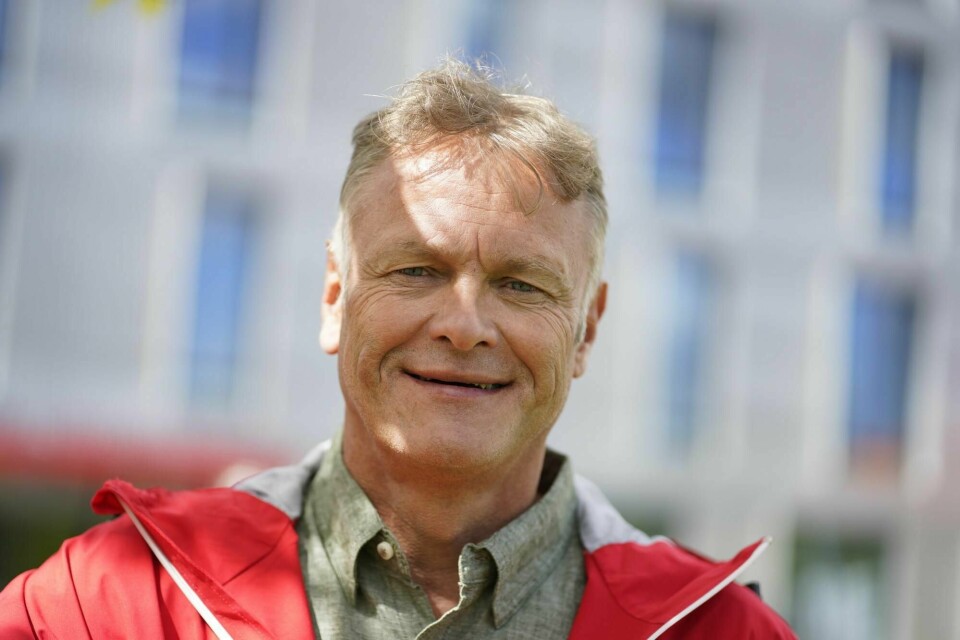 Arne Idland er klar med Blink-programmet. Foto: Håkon Mosvold Larsen / NTB scanpix