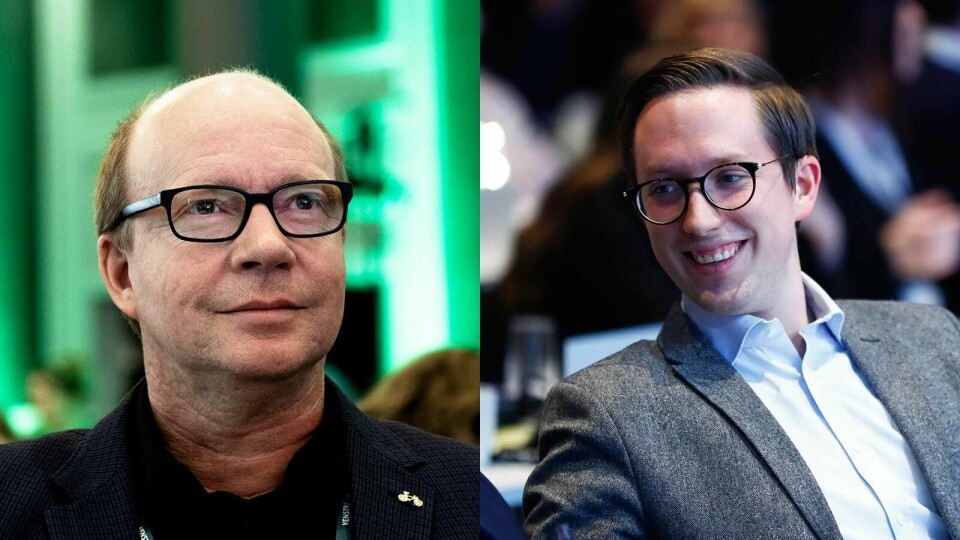 Ketil Kjenseth (V) og Kristian Tonning Riise (H) vurderer å stemme mot regjeringen når Stortinget behandler endringer i bioteknologiloven tirsdag.