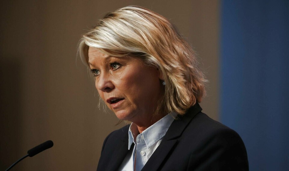Justis- og beredskapsminister Monica Mæland.