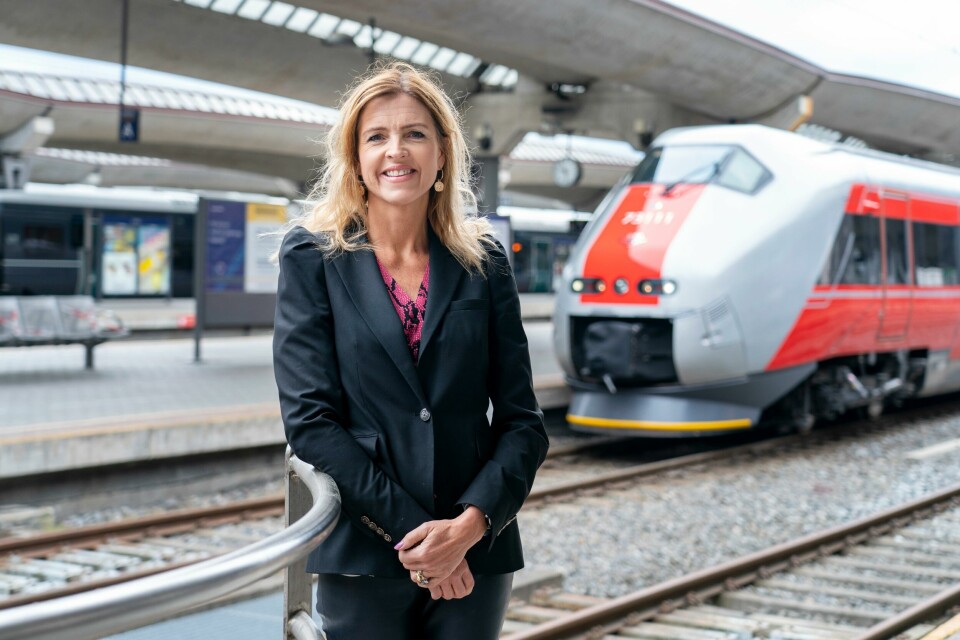 Kommersiell direktør i SJ Norge, Lena Angela Nesteby. Foto: Gorm Kallestad / NTB scanpix Oslo 20200605. Kommersiell direktør i SJ Norge, Lena Angela Nesteby.Foto: Gorm Kallestad / NTB scanpix