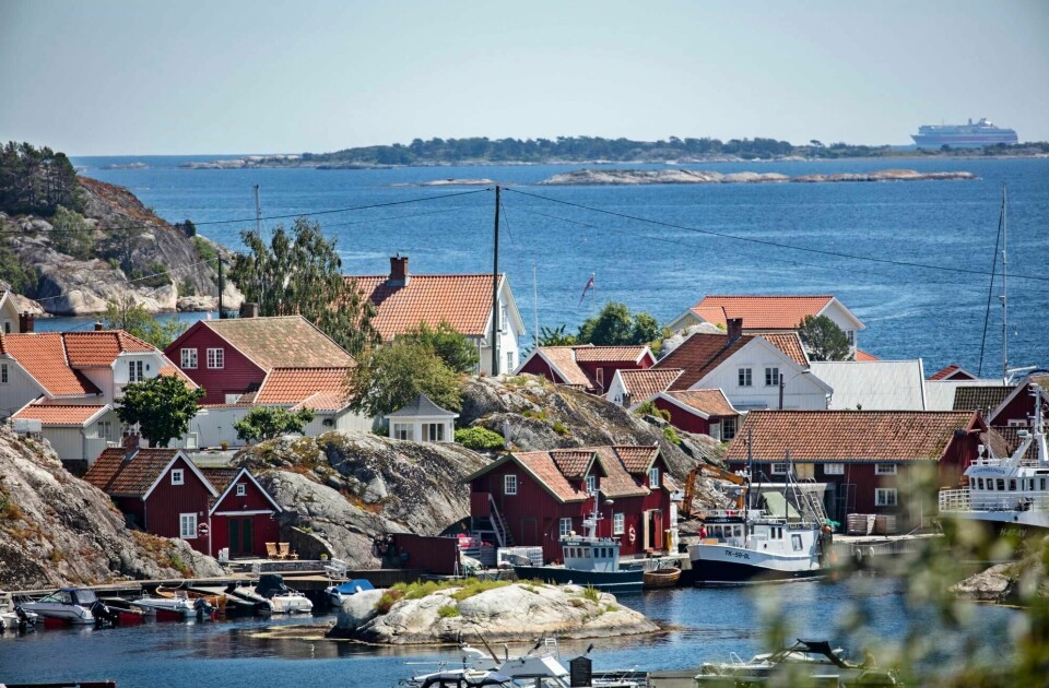 I undersøkelsen oppgir 47 prosent at de sannsynligvis skal tilbringe årets ferie på privat hytte i Norge. Dette bildet er tatt i Valle i Bamble.