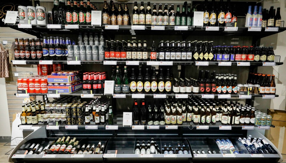 OSLO 20190124.
Salget av alkoholfrie varer hos Vinmonopolet har økt betraktelig.
Foto: Fredrik Hagen / NTB scanpix