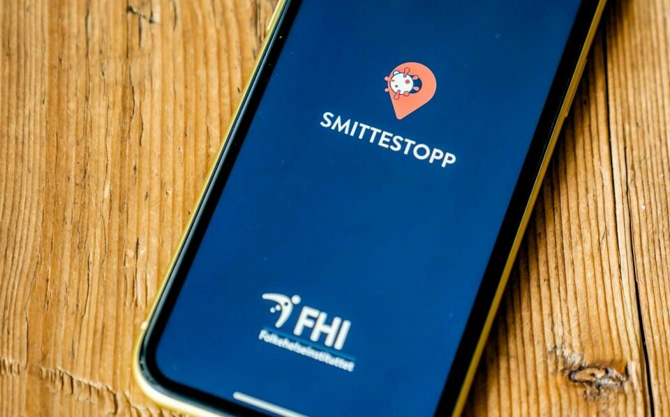 FHI har lansert appen Smittestopp.