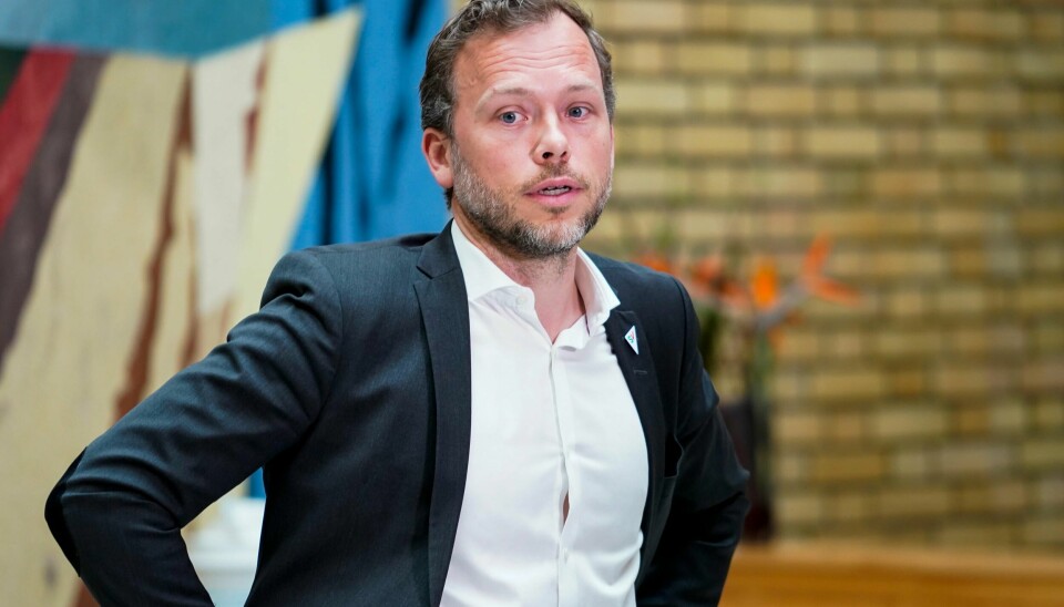 SV-leder Audun Lysbakken krever at regjeringen reverserer endringene i AAP-regelverket som har ført til at flere har havnet på uføretrygd og sosialhjelp. Foto: Håkon Mosvold Larsen / NTB scanpix
