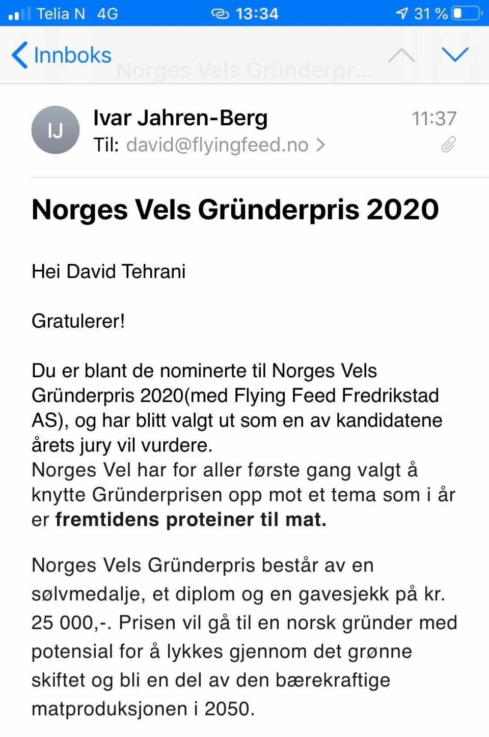 Tehrani pakker økologisk gjødsel av døde insekter og avføring fra larver ###