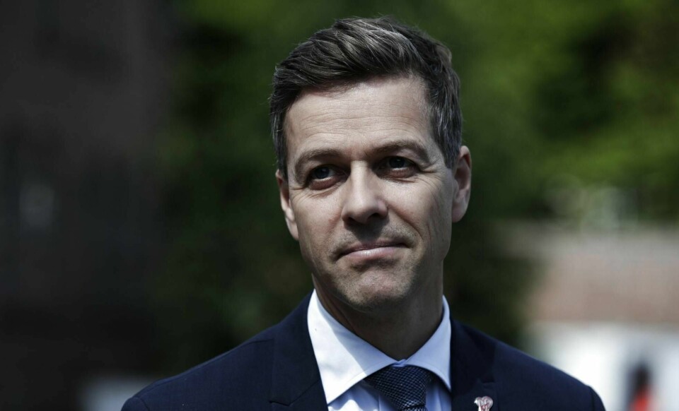 Samferdselsminister Knut Arild Hareide (KrF).