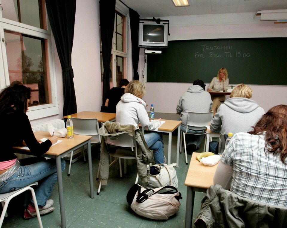 ULIK BAGRUNN: Fremtidens skole kjennetegnes ved inkludering og mangfold og har både sterke og svake elever med ulik bakgrunn, skriver kronikkforfatterne. FOTO: BJØRN SIGURDSØN/NTB SCANPIX