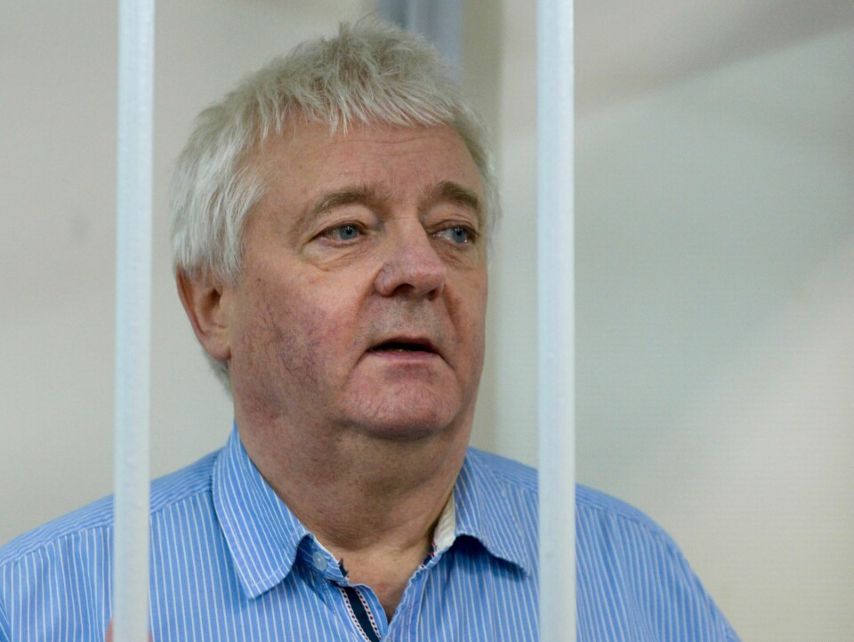 Frode Berg har sittet arrestert i Moskva siden 5. desember i år. FOTO: YUSUF MAYDUNOV/NTB SCANPIX