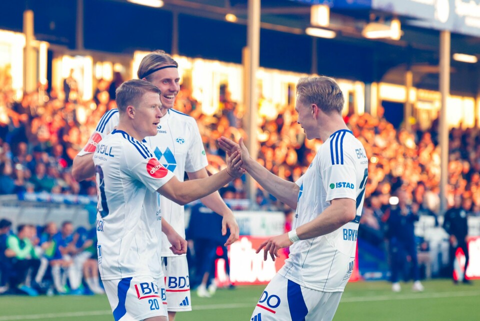Molde herjet med KBK på bortebane. Molde herjet med KBK på bortebane. Foto: Svein Ove Ekornesvåg / NTB