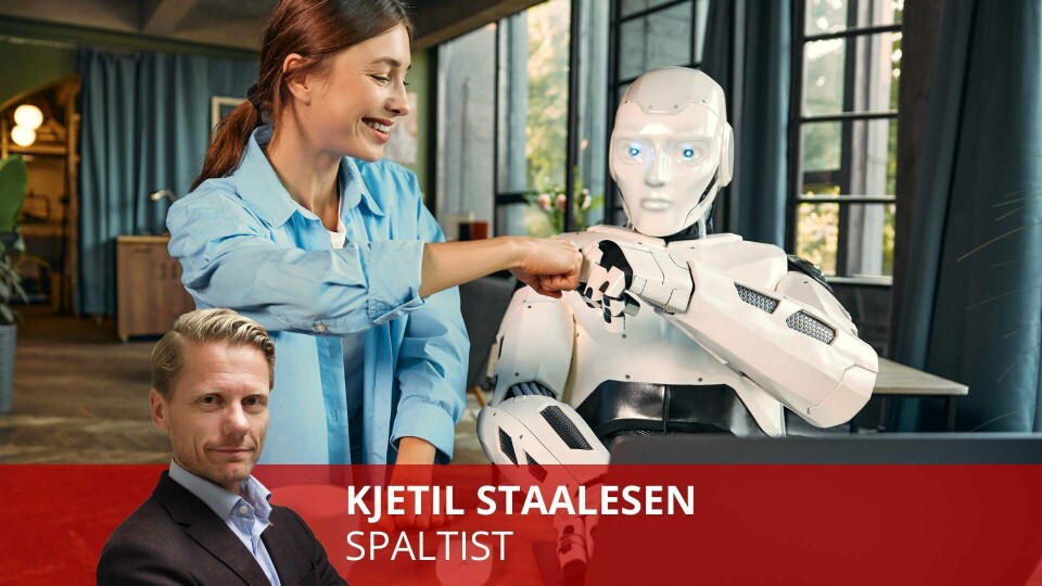 Ny teknologi kan frigjøre ressurser og øke produktiviteten, men det kommer til å stille noen krav til oss. Ny teknologi kan frigjøre ressurser og øke produktiviteten, men det kommer til å stille noen krav til oss.