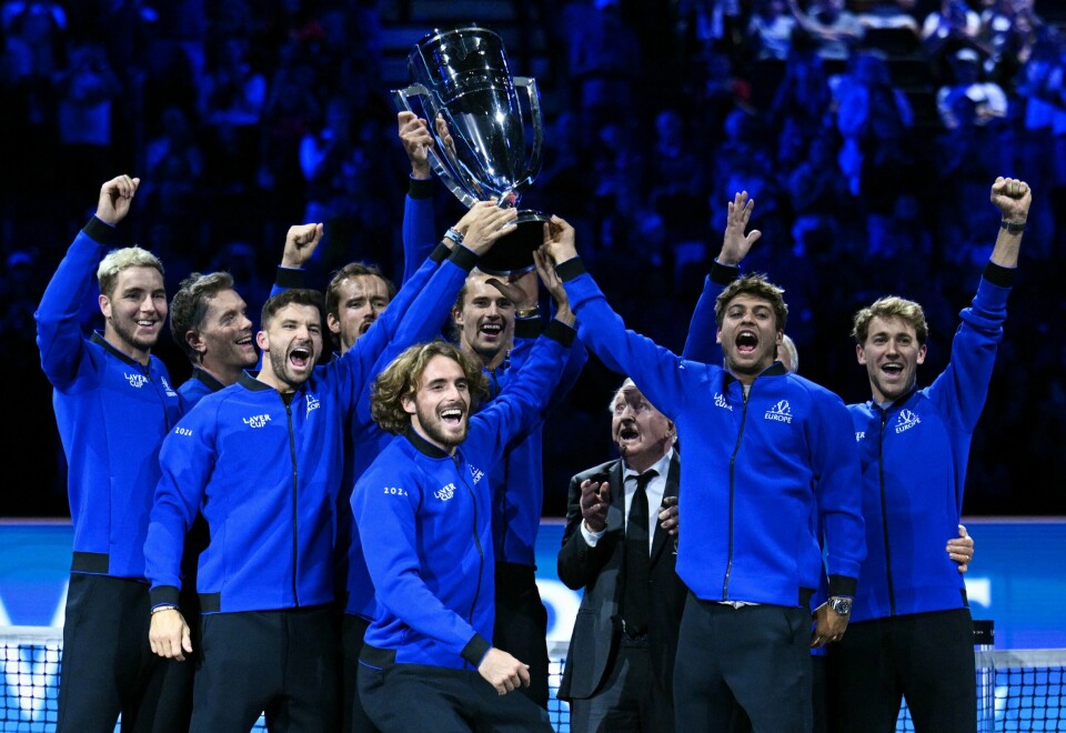 Europa-laget jubler for seier i 2024-utgaven av Laver Cup hjemme i Berlin Europa-laget jubler for seier i 2024-utgaven av Laver Cup hjemme i Berlin