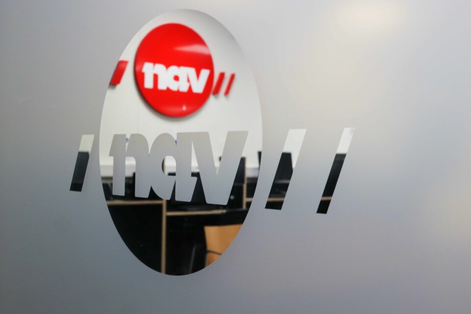 Illustrasjonsfoto. NAV logoer.