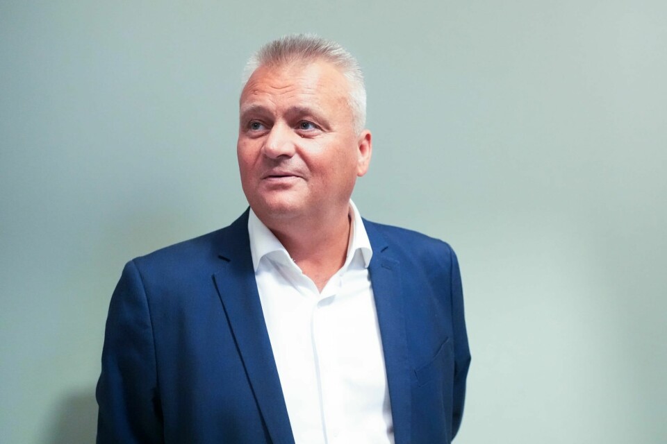 Forbundsleder i Fellesforbundet, Jørn Eggum. Forbundsleder i Fellesforbundet, Jørn Eggum.