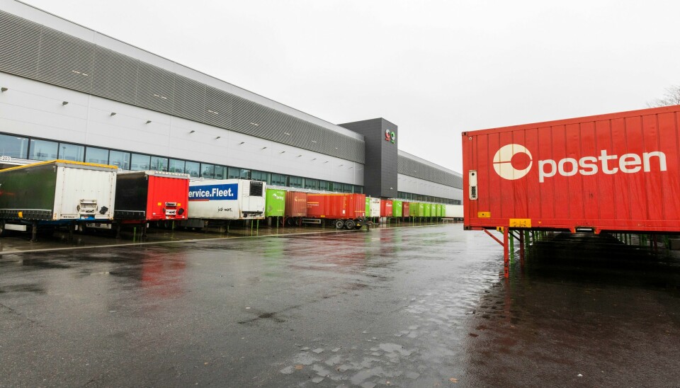 Arkivfoto. Posten og Brings Logistikksenter på Alnabru i Oslo. Foto: Gorm Kallestad / NTB / NPK