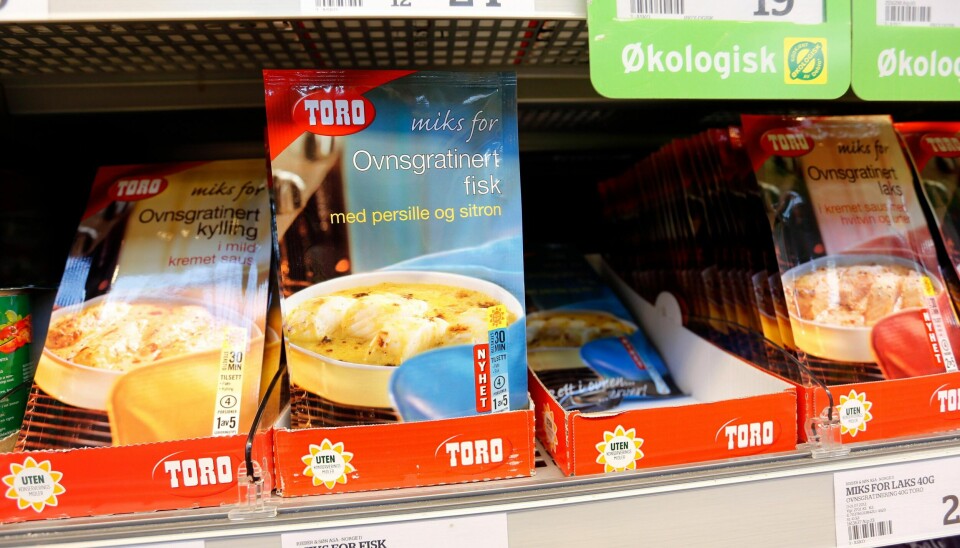 Prisene på matvarer og alkoholfrie drikkevarer økte med 3,4 prosent det siste året. Foto: Lise Åserud / NTB scanpix