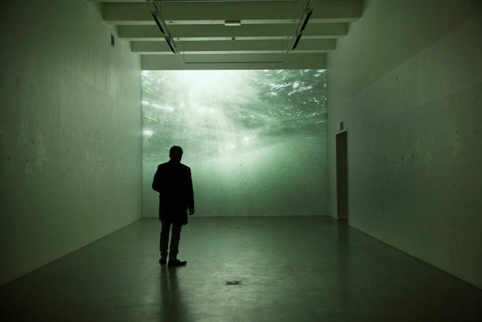 Fra Sven Påhlssons utstilling på Trafo Kunsthall i Asker. Fra Sven Påhlssons utstilling på Trafo Kunsthall i Asker.