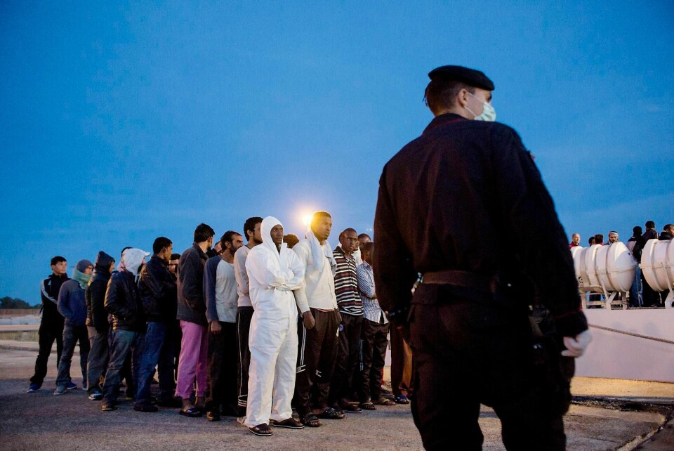 I 2014 har antallet båtflyktninger som tar sjøveien fra Nord-Afrika til Europa tredoblet seg sammenlignet med samme periode i fjor. FOTO: FREDRIK BJERKNES