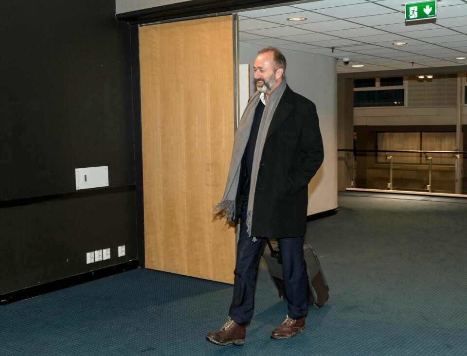 Trond Giske, her på vei til årsmøte i Trondheim Arbeiderparti tidligere denne måneden