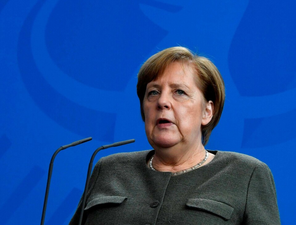 BESTEMMER: Om Storbritannia ber om en utsettelse er det opp til Angela Merkel og de andre lederne i medlemslandene å godkjenne det. FOTO: NTB SCANPIX BESTEMMER: Om Storbritannia ber om en utsettelse er det opp til Angela Merkel og de andre lederne i medlemslandene å godkjenne det. FOTO: NTB SCANPIX
