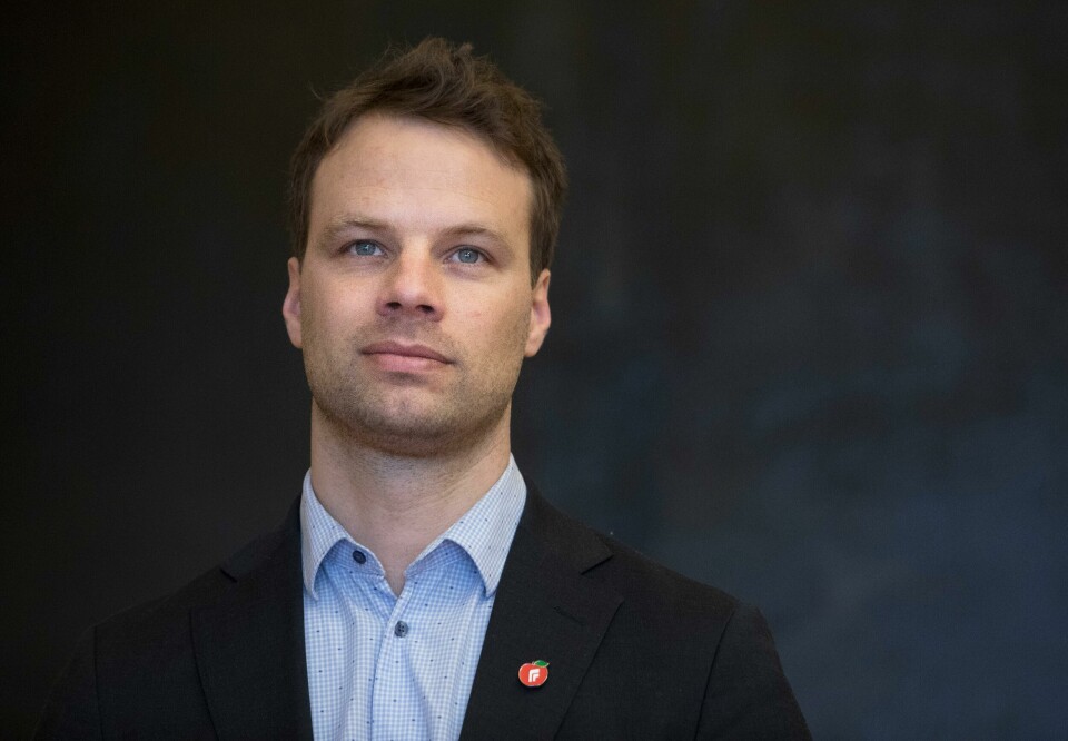 Oslo 20180314.
Stortingsrepresentant for Fremskrittspartiet Jon Engen-Helgheim. Han representerer Buskerud, sitter i Kommunal- og forvaltningskomiteen og kommer fra Hokksund.
Foto: Ole Berg-Rusten / NTB Scanpix Oslo 20180314.
Stortingsrepresentant for Fremskrittspartiet Jon Engen-Helgheim. Han representerer Buskerud, sitter i Kommunal- og forvaltningskomiteen og kommer fra Hokksund.
Foto: Ole Berg-Rusten / NTB Scanpix