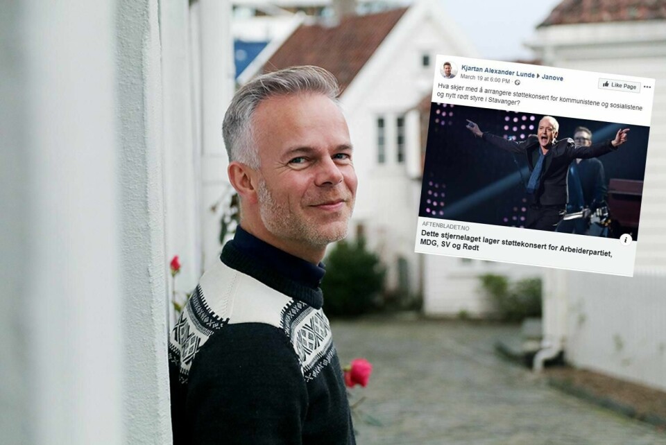 Tore Renberg står bak 1. mai-konserten på Folken, hvor flere kjente Stavanger-artister stiller opp gratis.