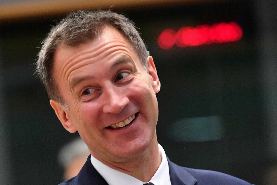 AKTUELL: Jeremy Hunt. FOTO: NTB SCANPIX AKTUELL: Jeremy Hunt. FOTO: NTB SCANPIX