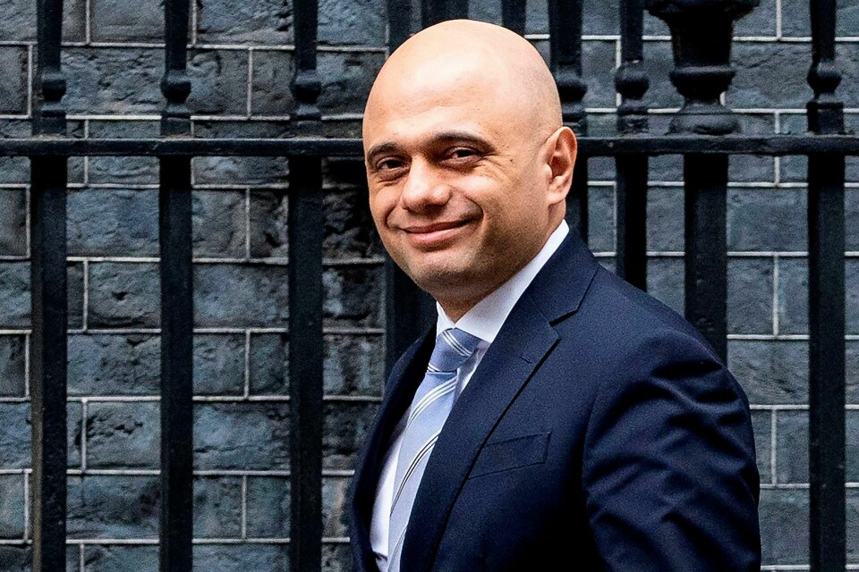 AKTUELL: Sajid Javid. FOTO: NTB SCANPIX AKTUELL: Sajid Javid. FOTO: NTB SCANPIX