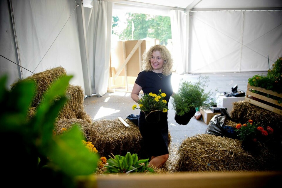 – Jeg har hatt en fantastisk tid som leder for Gladmat, sier Mona Vervik, som nå takker av. Foto: Caroline Teinum Gilje