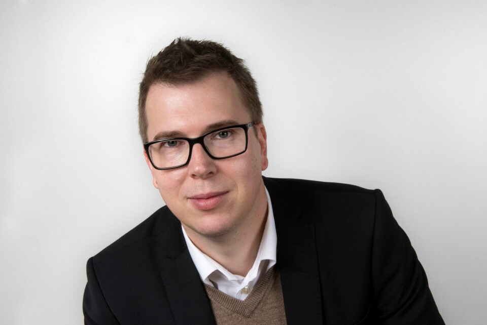 Dagsavisens sjefredaktør Eirik Hoff Lysholm.