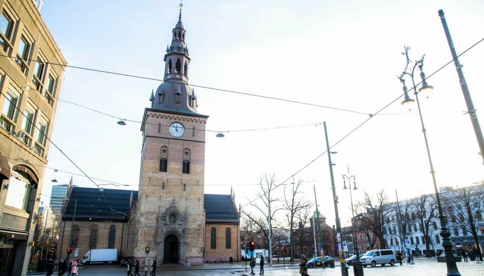Ari Behn bisettes fra Oslo domkirke i Oslo fredag.