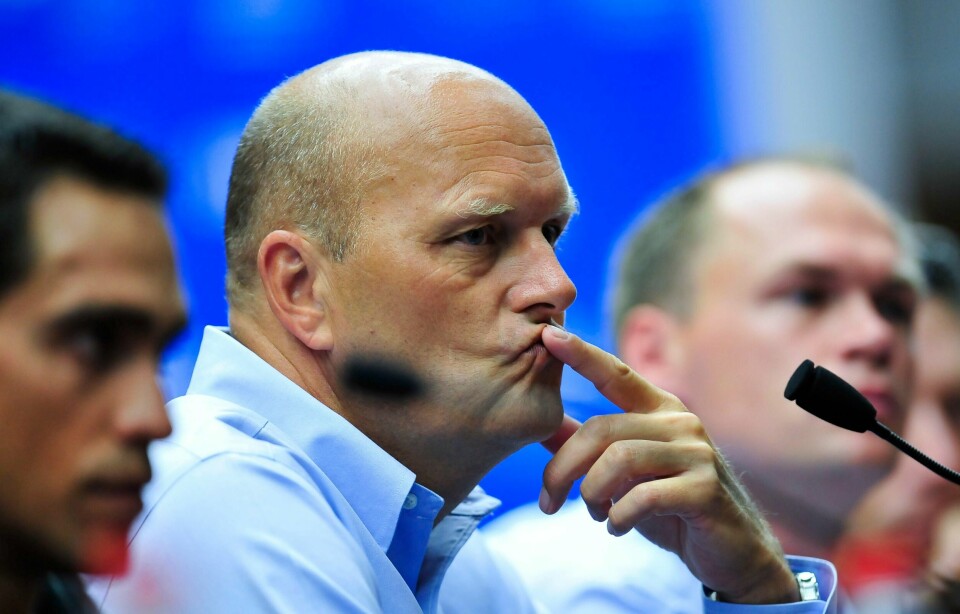 Bjarne Riis, som har innrømmet doping, er på vei inn på den store sykkelscenen igjen.