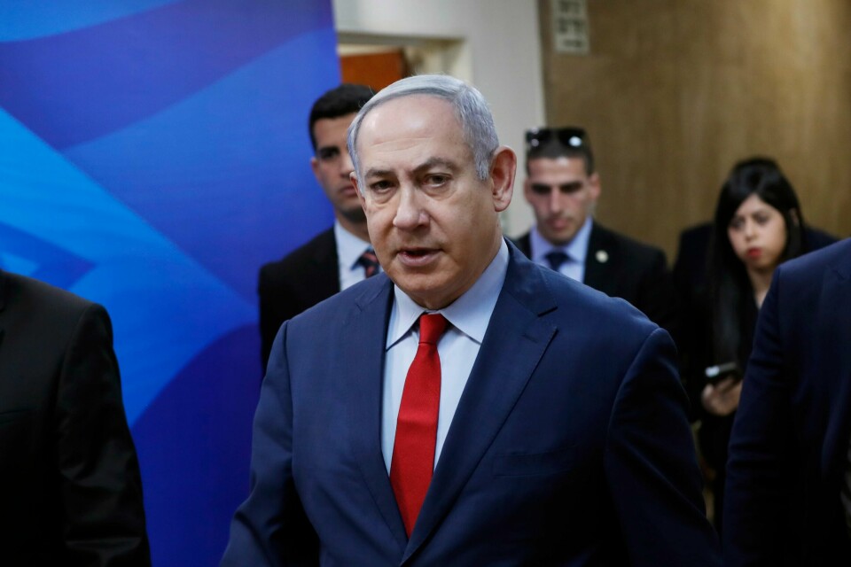 Israels statsminister Benjamin Netanyahu sier Donald Trump er verdt «enhver anerkjennelse» for likvideringen av den iranske generalen Qasem Soleiman. Foto: AP / NTB scanpix