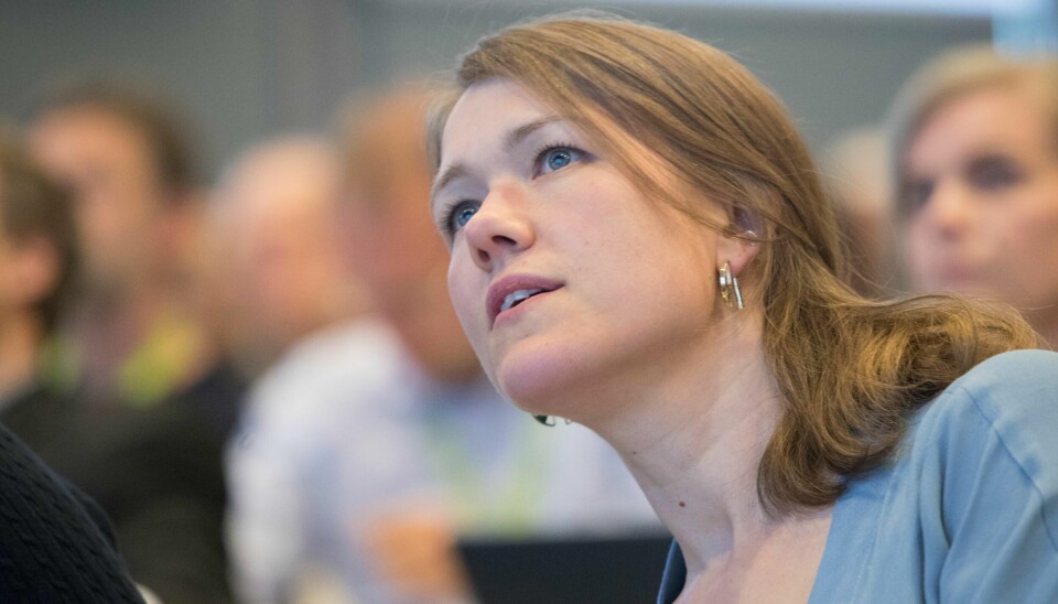 MDGs Une Bastholm er kritisk til det nye oljefeltet Johan Sverdrup. Foto: Terje Bendiksby / NTB scanpix