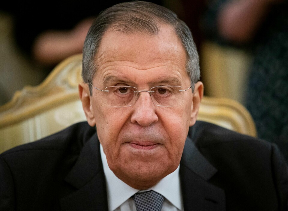 Russlands utenriksminister Sergej Lavrov sier USAs likvidering av den iranske generalen Qasem Soleimani er brudd på folkeretten.