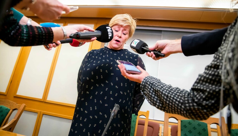 Dagsavisen mener: Denne regjeringens virke er en oppskrift på politikerforakt. Foto: Håkon Mosvold Larsen / NTB scanpix