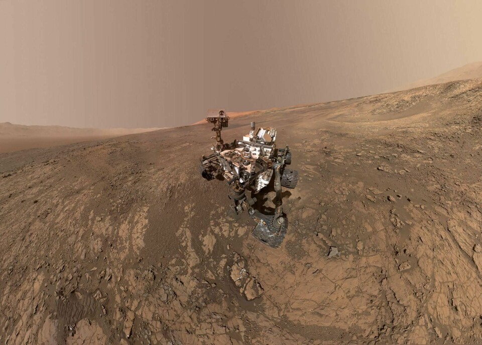 Et selfie av Nasas Curiosity Mars Rover, tatt 4.februar 2018.