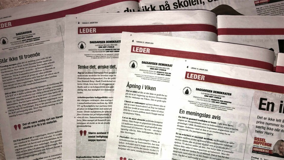 «Fikk sparken for å mene»
