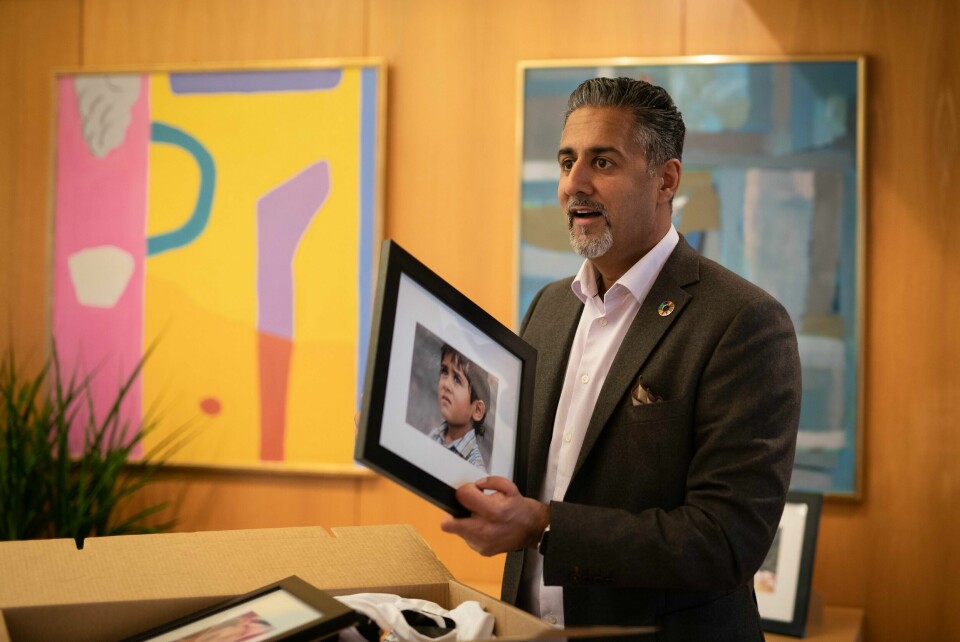 Torsdag forlater Abid Raja kulturdepartementet. Han håper det ikke blir like emosjonelt som da han begynte i jobben. Abid Raja