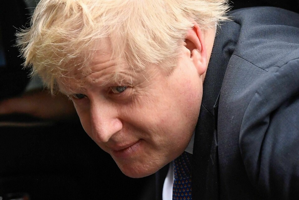 Boris Johnson, britenes statsminister.