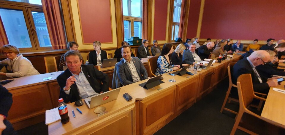 Frps gruppeleder Ulf Erik Knudsen (ytterst) ønsket at flere av de «vanlige» politikerne i kommunestyret skulle bli bedre godtgjort for sitt politiske virke. Frps gruppeleder Ulf Erik Knudsen (ytterst) ønsket at flere av de «vanlige» politikerne i kommunestyret skulle bli bedre godtgjort for sitt politiske virke.
