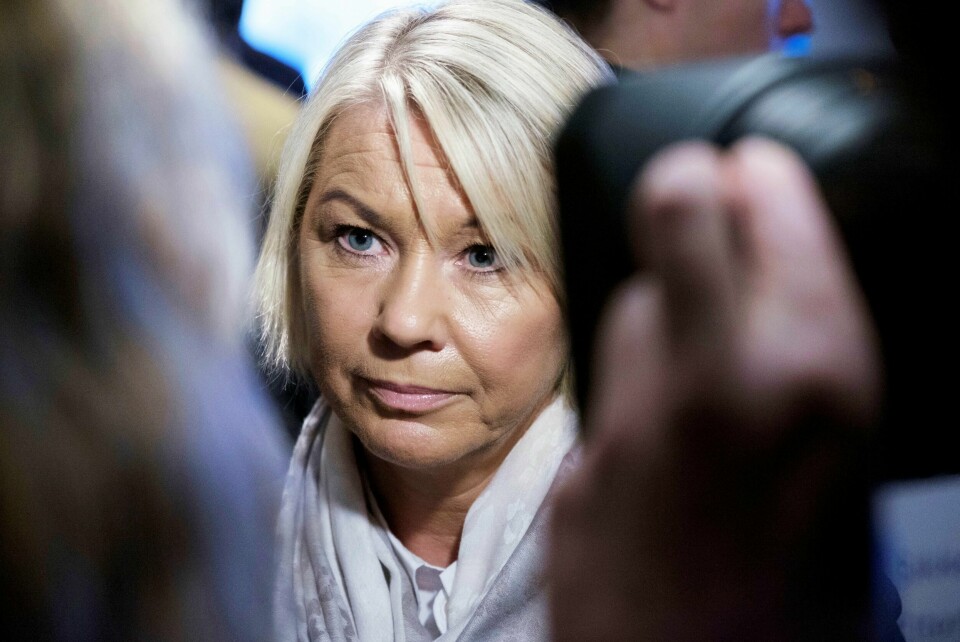 Justis- og beredskapsminister Monica Mæland (H) sier listen over de viktigste funksjonene kan bli endret. Foto: Ole Gunnar Onsøien / NTB scanpix
