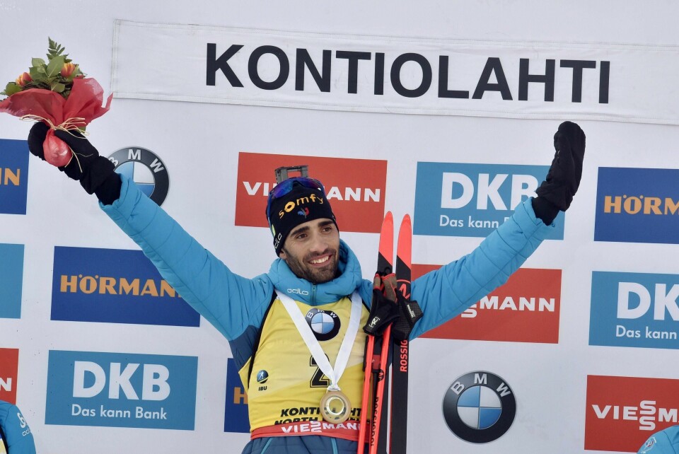 Martin Fourcade tok et følelsesladd farvel med verdenscupen lørdag.