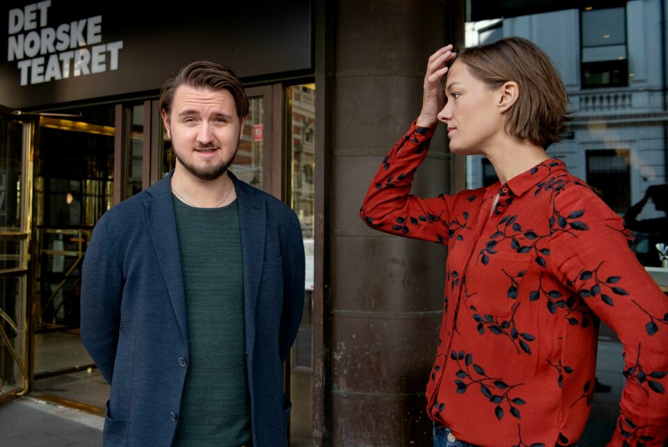 SVs Freddy Andrè Øvstegård og Aps Anette Trettebergstuen er ikke fornøyd med forhandlingene om krisepakken for kultur. (Arkivfoto)