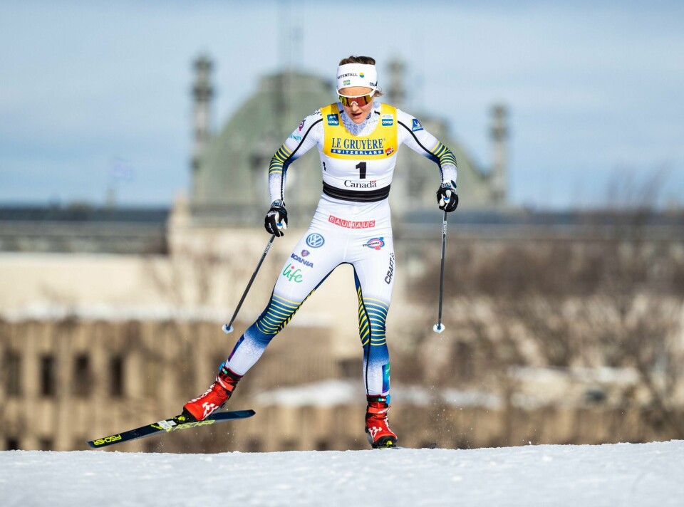 Stina Nilsson er trigget av utfordringens skiskyting byr på.