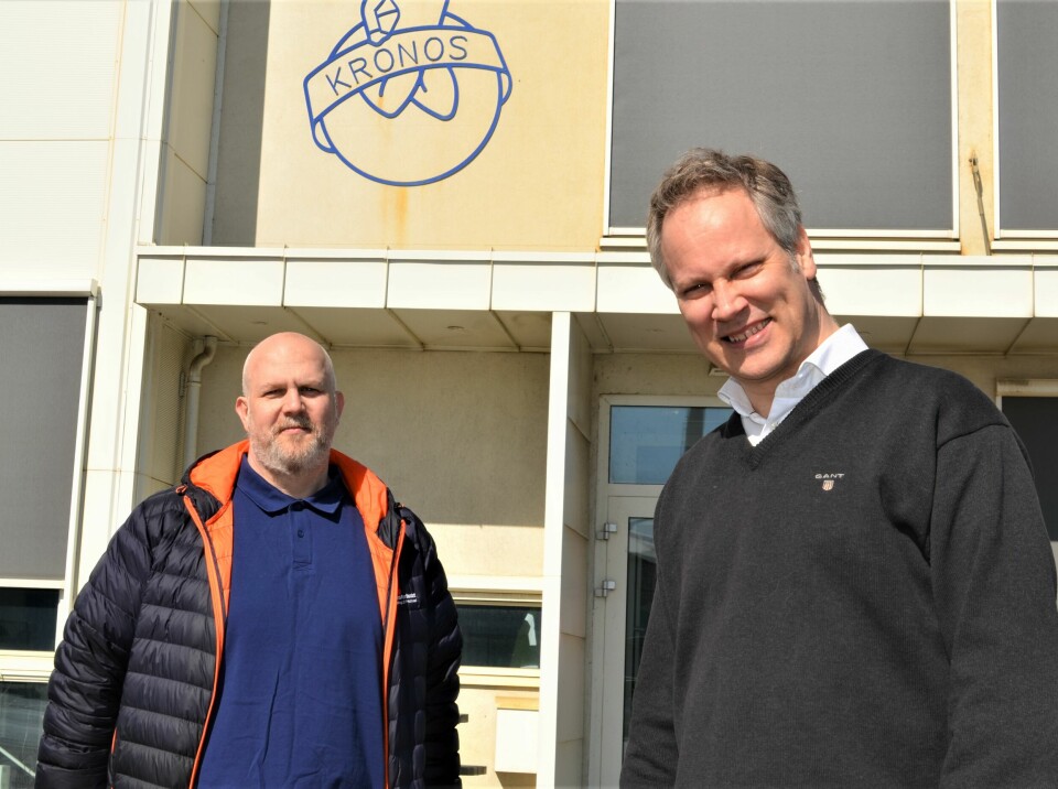 LO-leder Vidar Schei (t.v.) kjenner den nye samferdselsministeren fra Fredrikstad godt. – Han er veldig opptatt av seriøsitet i arbeidslivet. – Kapital og kompetanseheving er garantert veien videre for industrien, sier Fredrikstad-ordfører Jon-Ivar Nygård (Ap) og LO-leder Vidar Schei.