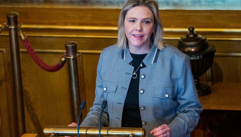 Sylvi Listhaug (FrP) mener Aps vedtak om rusreform er gledelig. Sylvi Listhaug (Frp) gleder seg over Arbeidarpartiets vedtak om rusreforma. Foto: Håkon Mosvold Larsen / NTB
