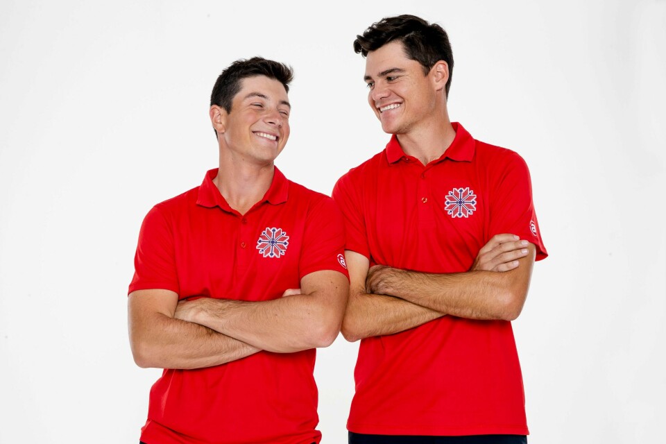 Viktor Hovland og Kristoffer Ventura skal kjempe om medaljer for Norge i golfturneringen i OL.