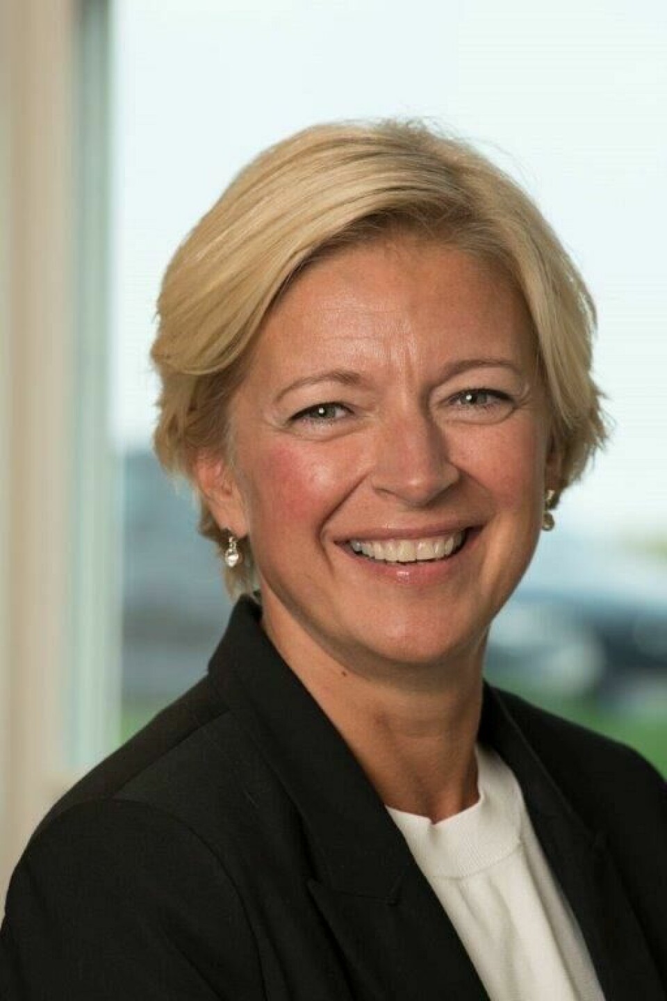Administrerende direktør ved Norgips ved Svelvikveien, Hilde Kristin Herud. Administrerende direktør ved Norgips, Hilde Kristin Herud.